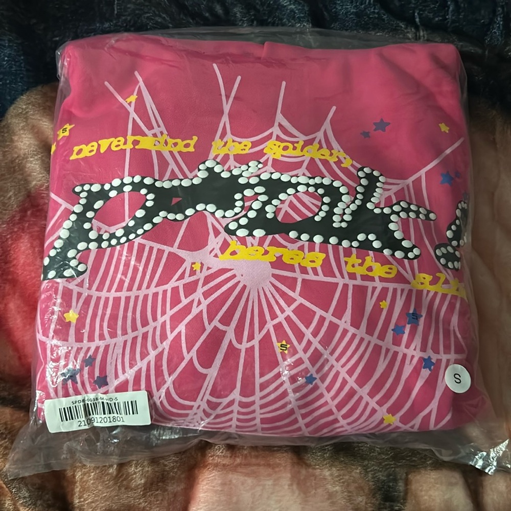SP5DER HOODIE NEW PINK OG PUNK